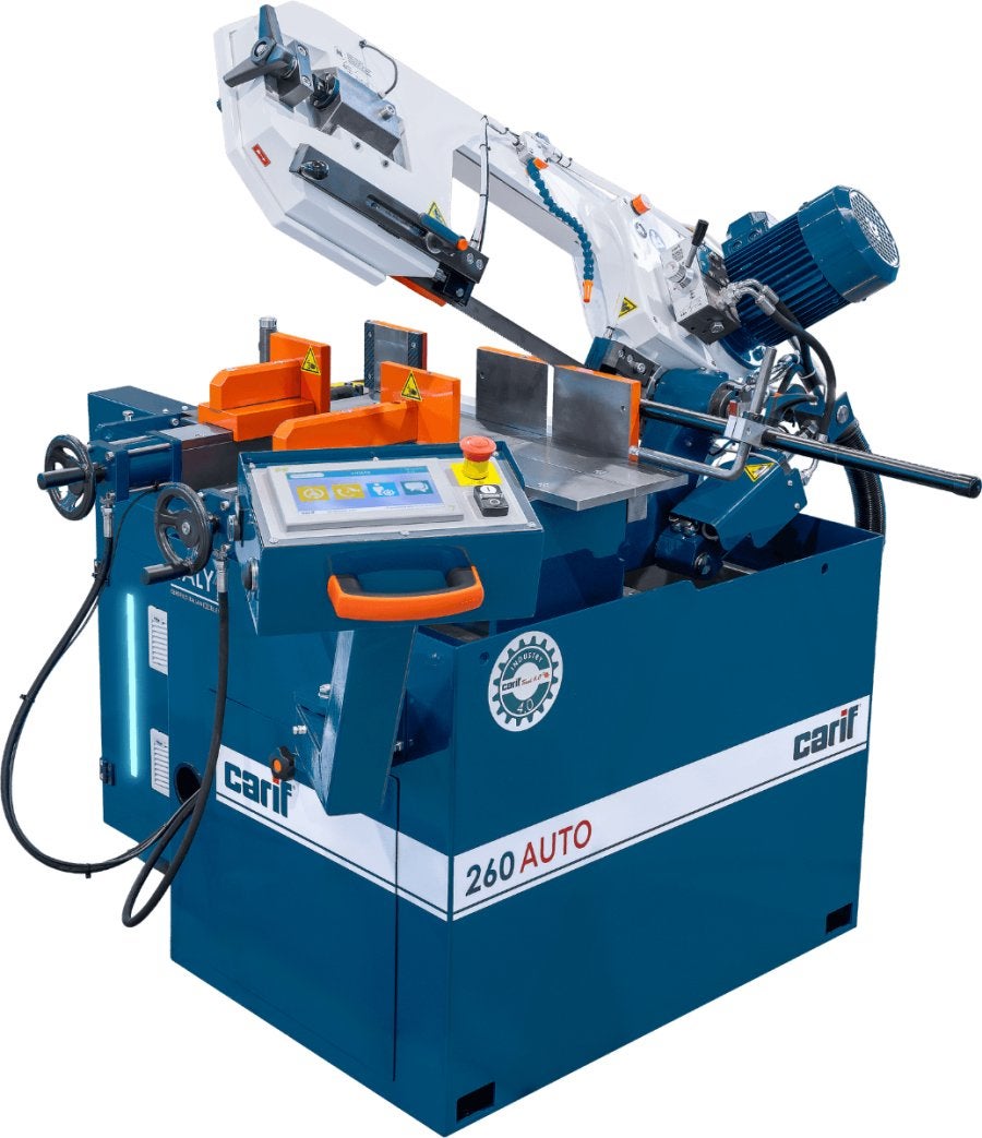 Carif 260 AUTO bandzaagmachine | Lintzaag, Doe-het-zelf en Verbouw, Gereedschap | Zaagmachines, Ophalen, 70 mm of meer, Nieuw