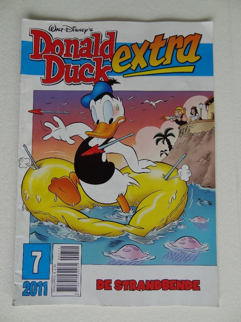 Donald Duck Extra Nr. 7 – 2011 >Snelle Verzending!<, Eén stripboek, Ophalen of Verzenden, Zo goed als nieuw, Donald Duck
