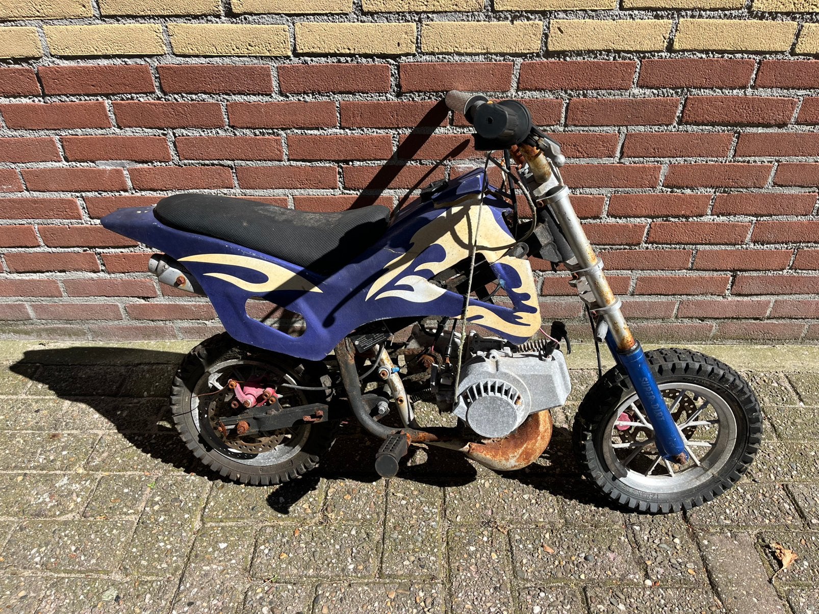 Mini crosser met werk!!, Ophalen, Gebruikt, Overige typen