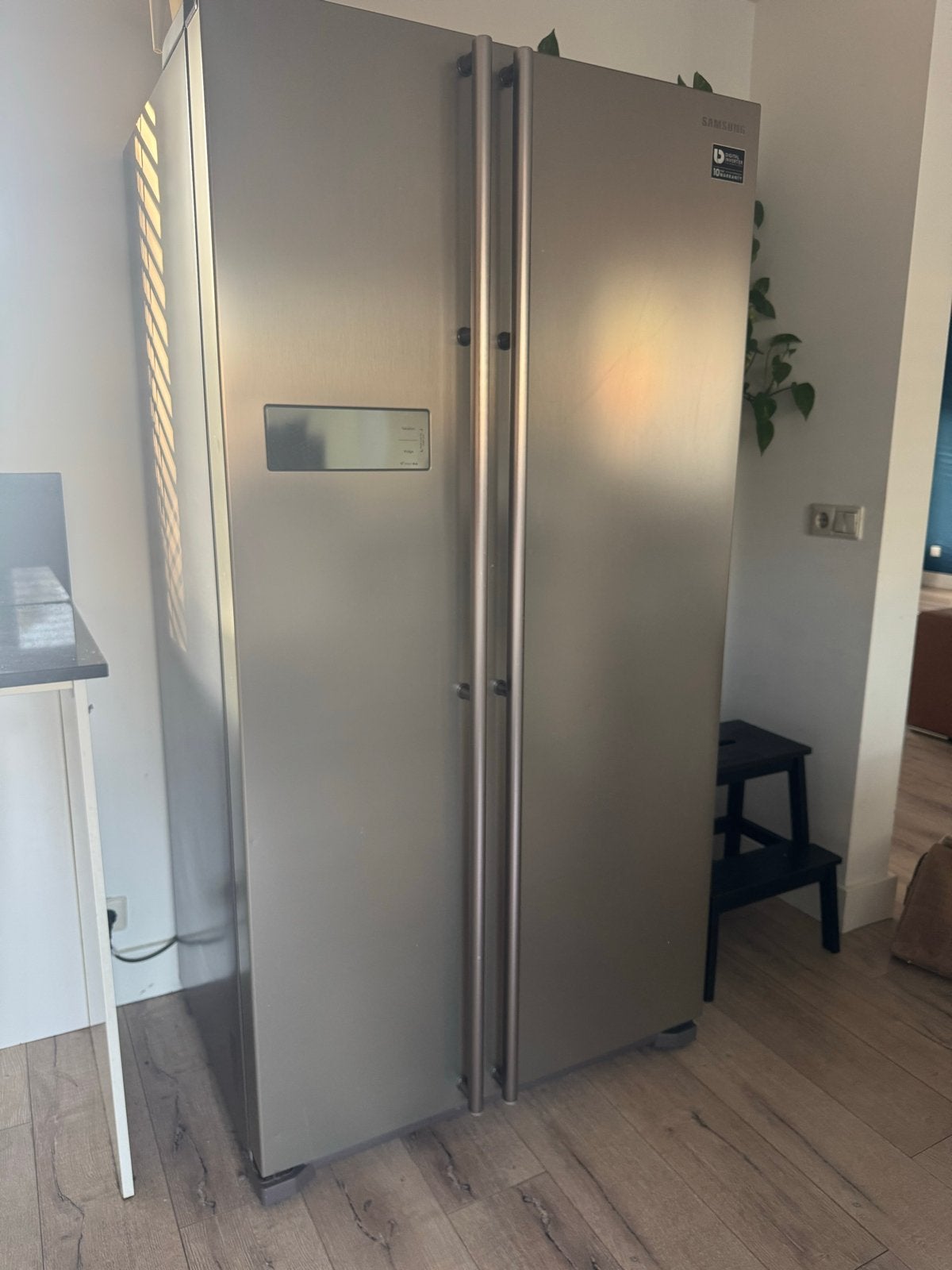 Samsung RS7528THCSP Amerikaanse Koelkast - Zilver, Ophalen, Gebruikt, 200 liter of meer, 60 cm of meer