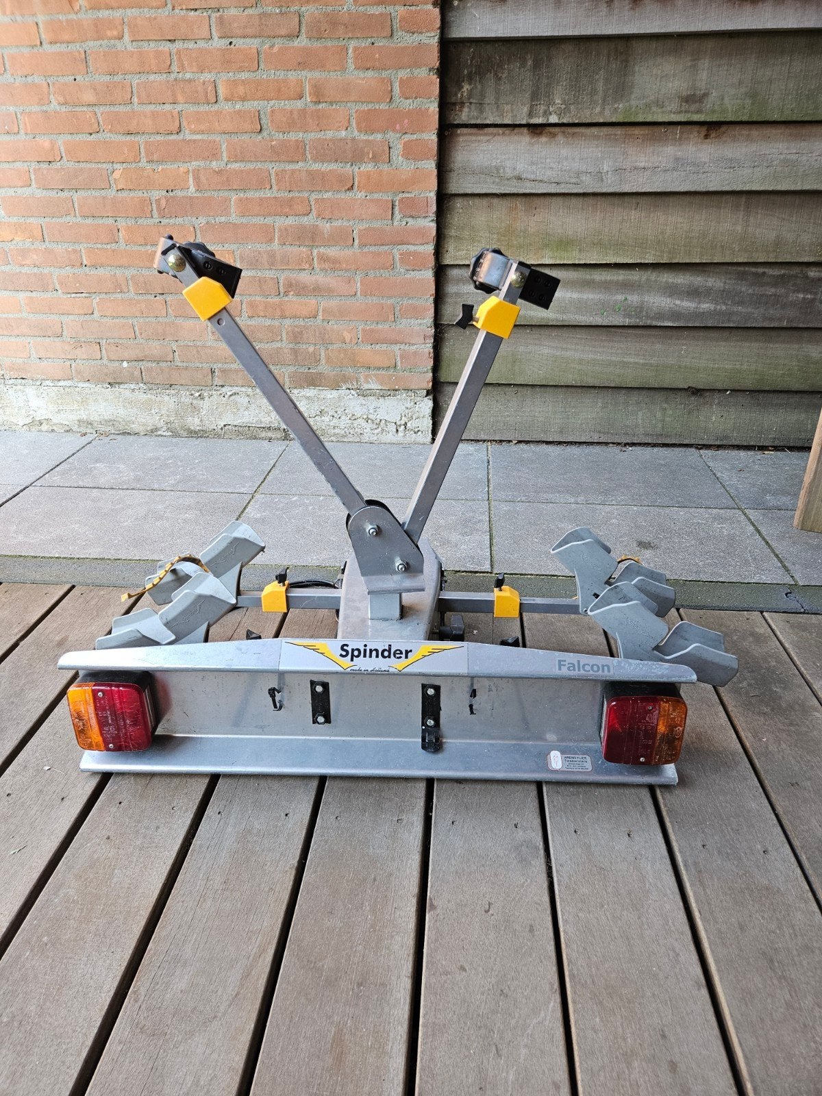 Spinder Falcon Trekhaak Fietsendrager - 2 Fietsen, Ophalen