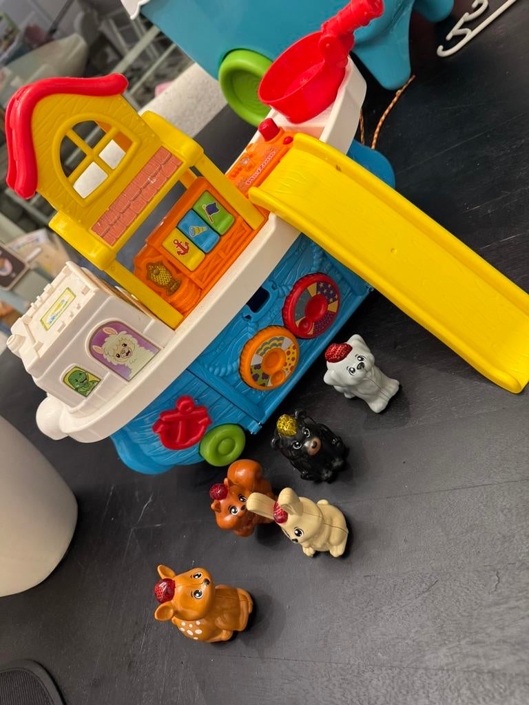 Vtech zoef zoef dierenboot, Kinderen en Baby's, Speelgoed | Vtech, Ophalen, Zo goed als nieuw, 6 maanden tot 2 jaar