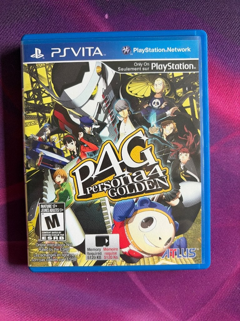 Persona 4 Golden PS Vita, Spelcomputers en Games, Games | Sony PlayStation Vita, 1 speler, Ophalen of Verzenden, Zo goed als nieuw