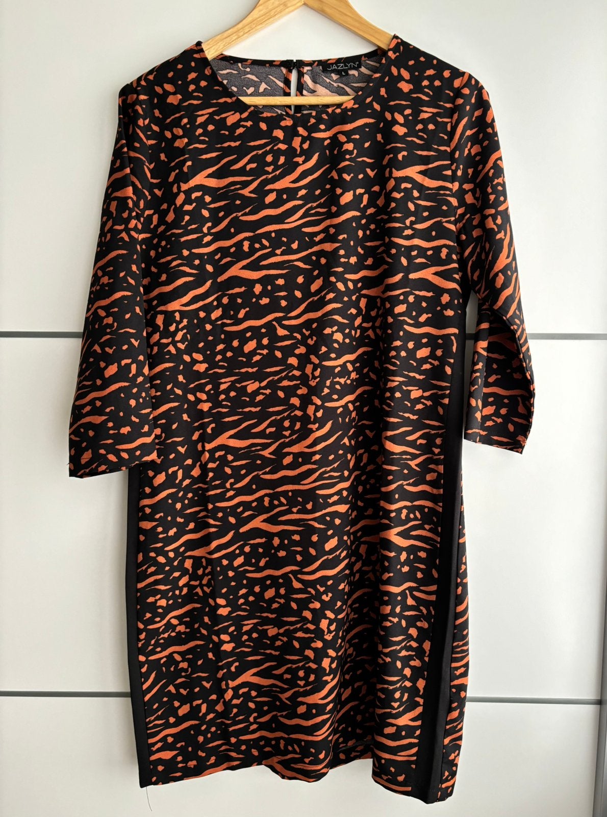 Jurk L, Ophalen of Verzenden, Zo goed als nieuw, Zwart