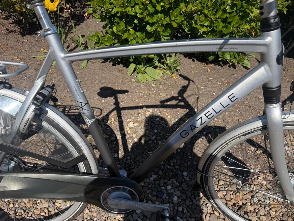 Gazelle Charmonix c8 herenfiets 61cm, Gazelle, Gazelle, Versnellingen, Ophalen of Verzenden