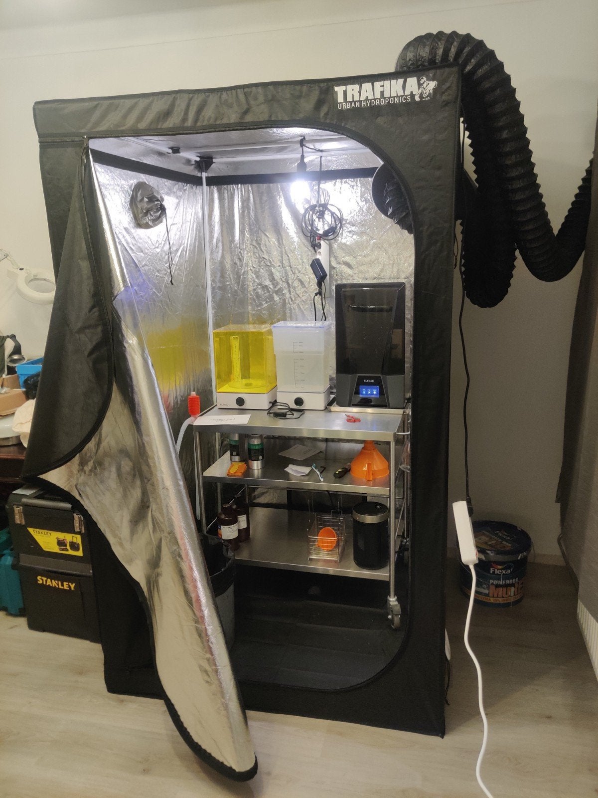 Elegoo Saturn 3 ultra 12k Resin printer lab, Ophalen, Gebruikt, Groter dan 1:32