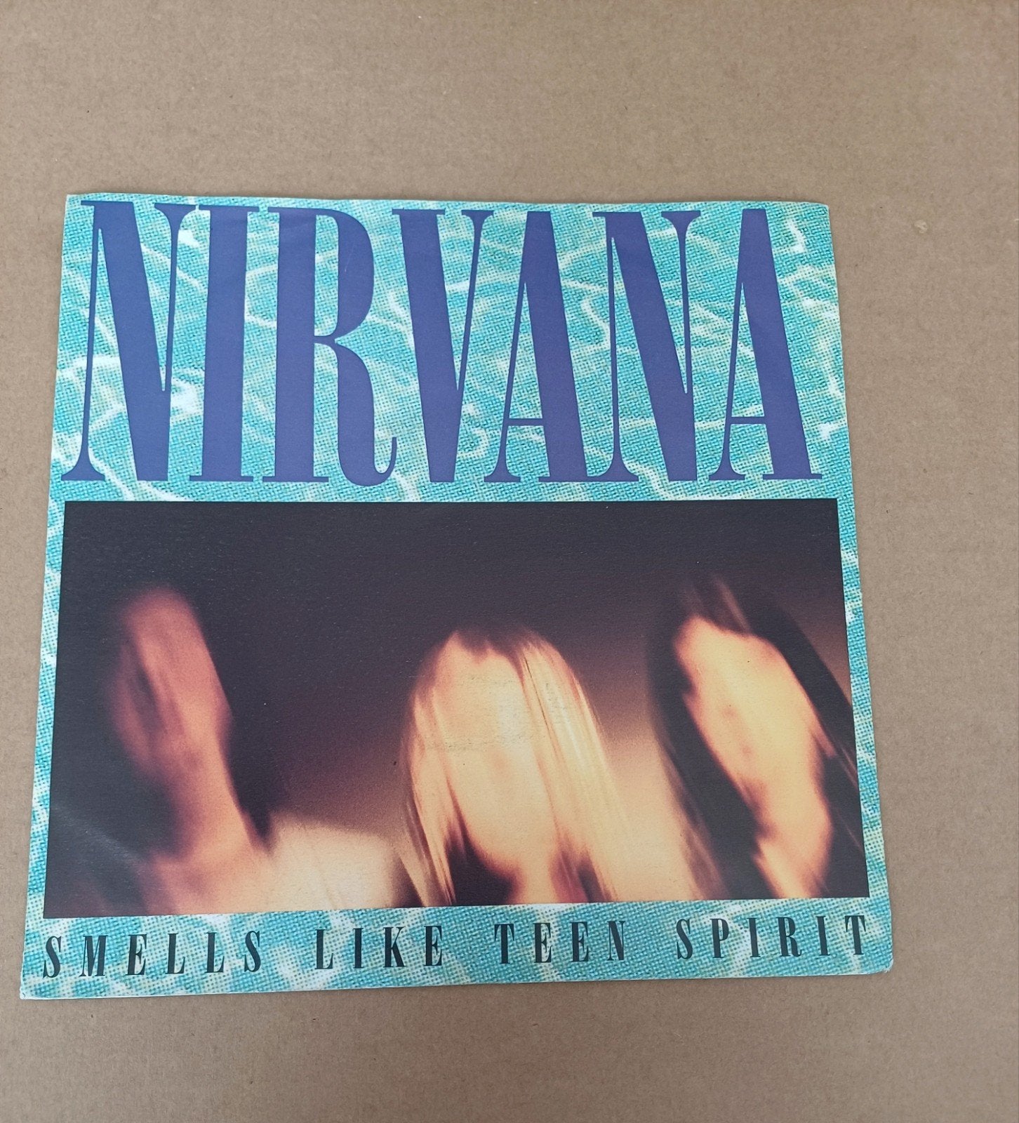 Nirvana - Smells Like Teen Spirit, Cd's en Dvd's, Vinyl Singles, Beschermende buitenhoes, Ophalen of Verzenden, Gebruikt, Pop