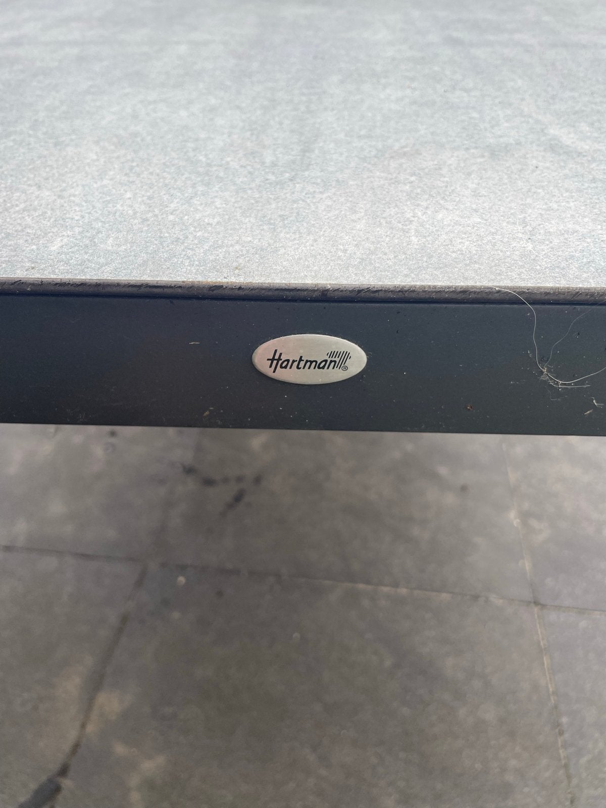 Hartman tuintafel - Rechthoekig - Zo goed als nieuw, Ophalen, Zo goed als nieuw, Rechthoekig, Aluminium