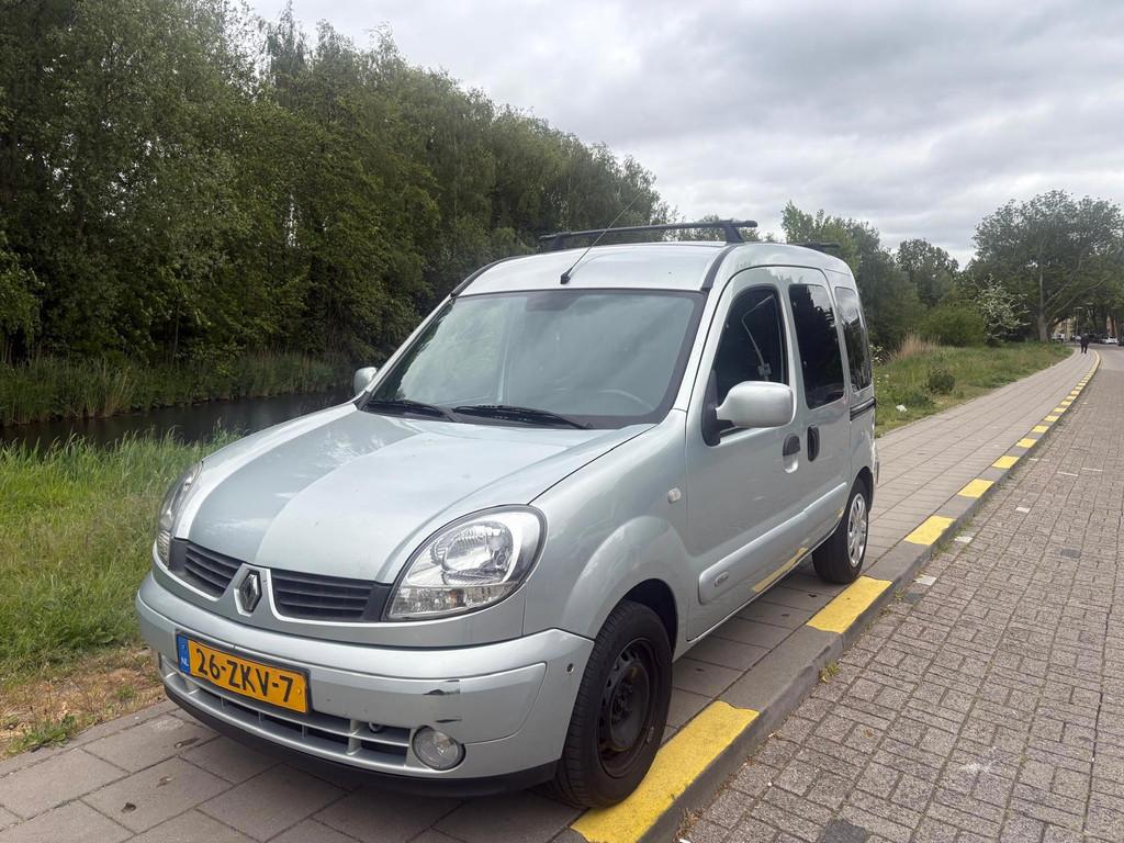Renault Kangoo 1.6-16V Expression-Airco, Auto's, Gebruikt, 49 €/maand, Bedrijf, Handgeschakeld