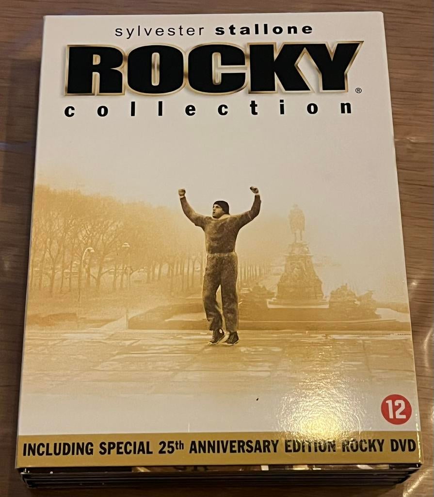 1 Box Met 5 Dvd’s V. Rocky, Ophalen of Verzenden, Zo goed als nieuw