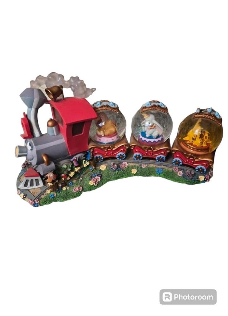 Disney Dumbo Trein sneeuwbol, Gebruikt, Beeldje of Figuurtje, ., Overige figuren