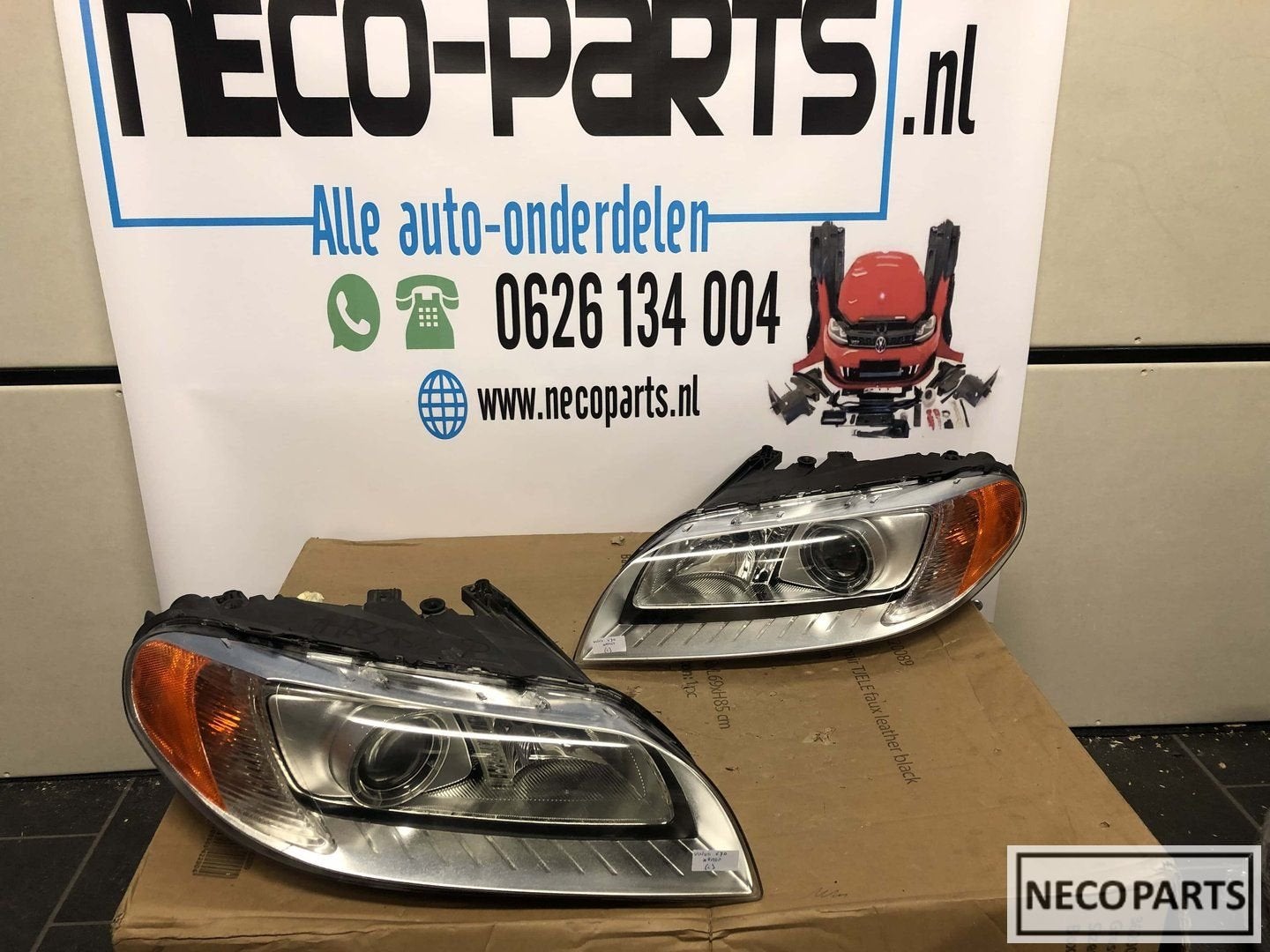 Volvo v70 s70 xc70 xenon koplamp zonder bochtverlichting, Gebruikt, -, -, Ophalen of Verzenden