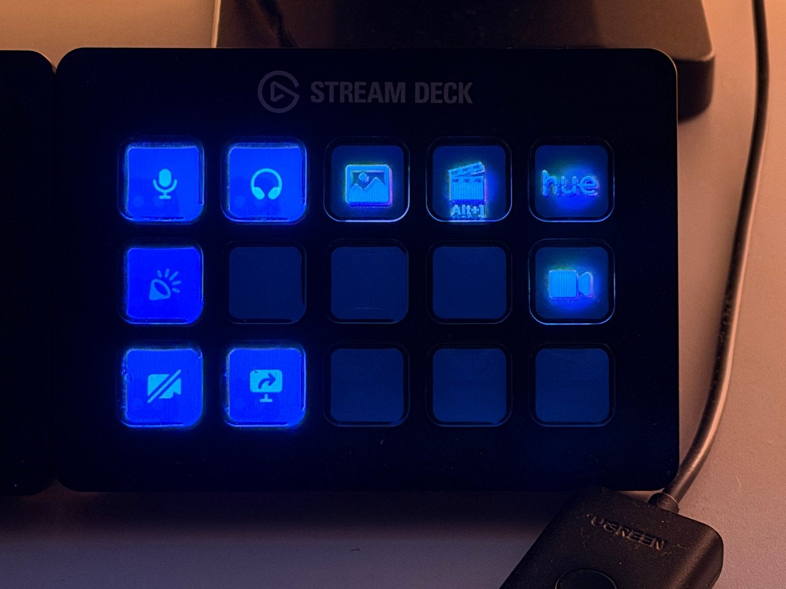 Elgato Stream Deck 15 toetsen, Computers en Software, Overige Computers en Software, Ophalen of Verzenden, Zo goed als nieuw