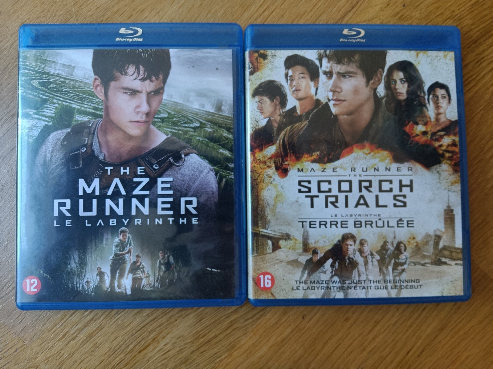 mazerunner scorch trials bluray, Ophalen of Verzenden, Zo goed als nieuw