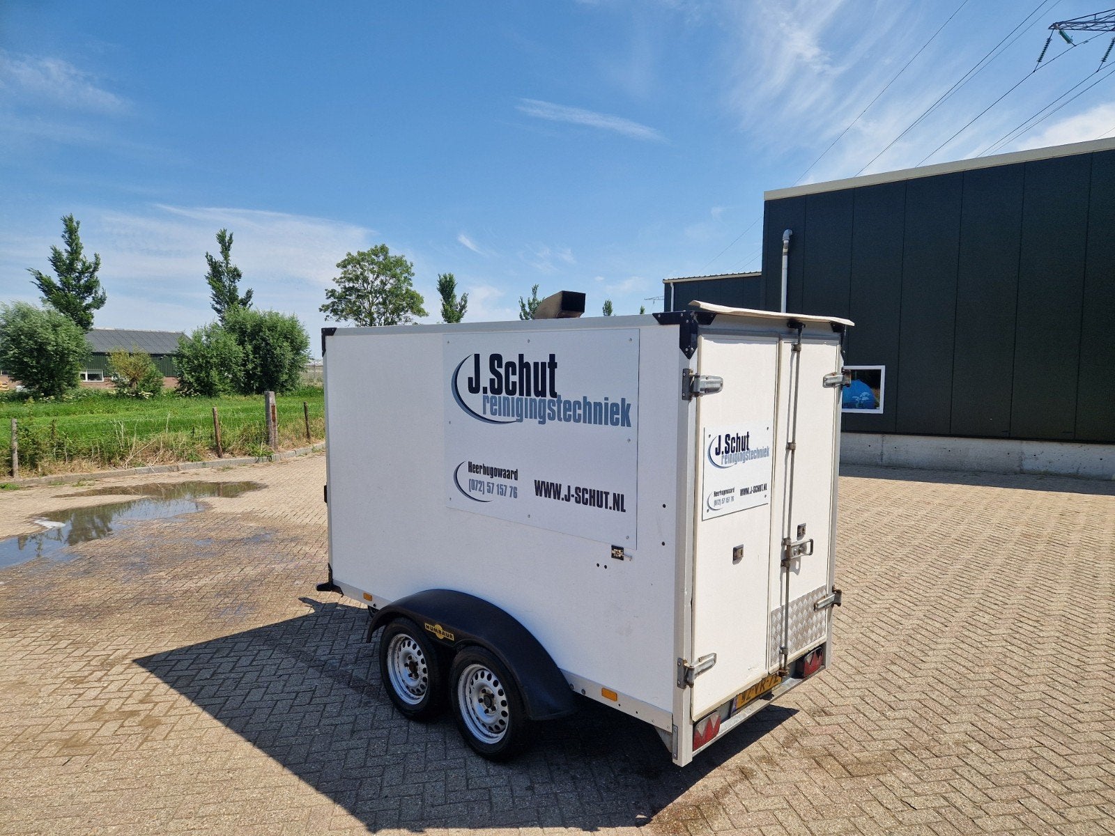 Foto 5 van Dibo Hogedrukreiniger Trailer 350 bar 18L/min heet water