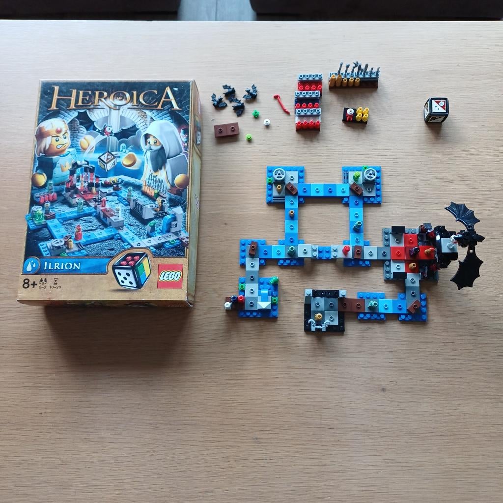 lego 3874 Heroica Ilrion spel, Overige thema's, Lego, Ophalen of Verzenden, Zo goed als nieuw