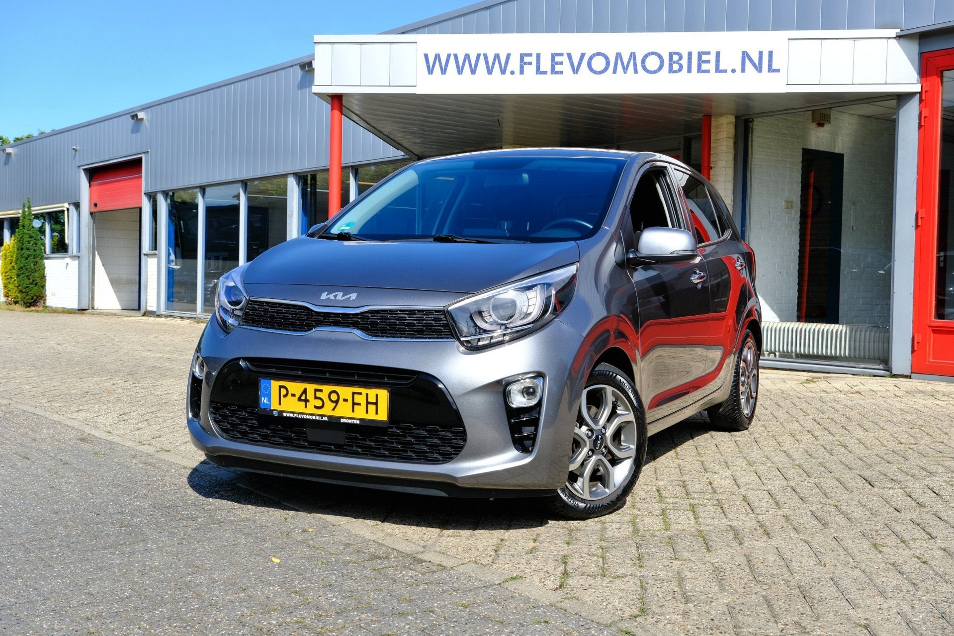 Kia Picanto 1.0 DPi DynamicPlusLine 5-drs Navi|1e Eig|CarPla, Voorwielaandrijving, Stof, Gebruikt, 4 stoelen