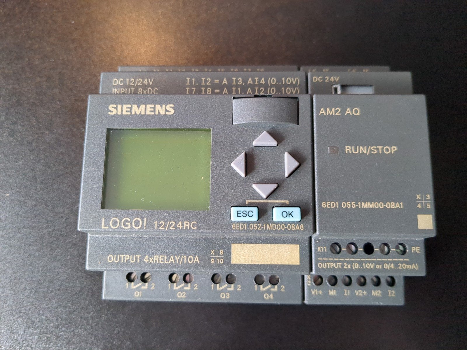 Siemens LOGO! N117 12/24RC PLC met AM2 AQ uitbreiding, Hobby en Vrije tijd, Ophalen of Verzenden