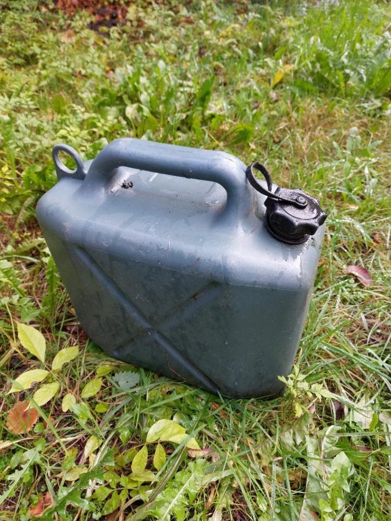 7 jerrycans te koop, Minder dan 75 liter, Ophalen of Verzenden, Gebruikt, Kunststof