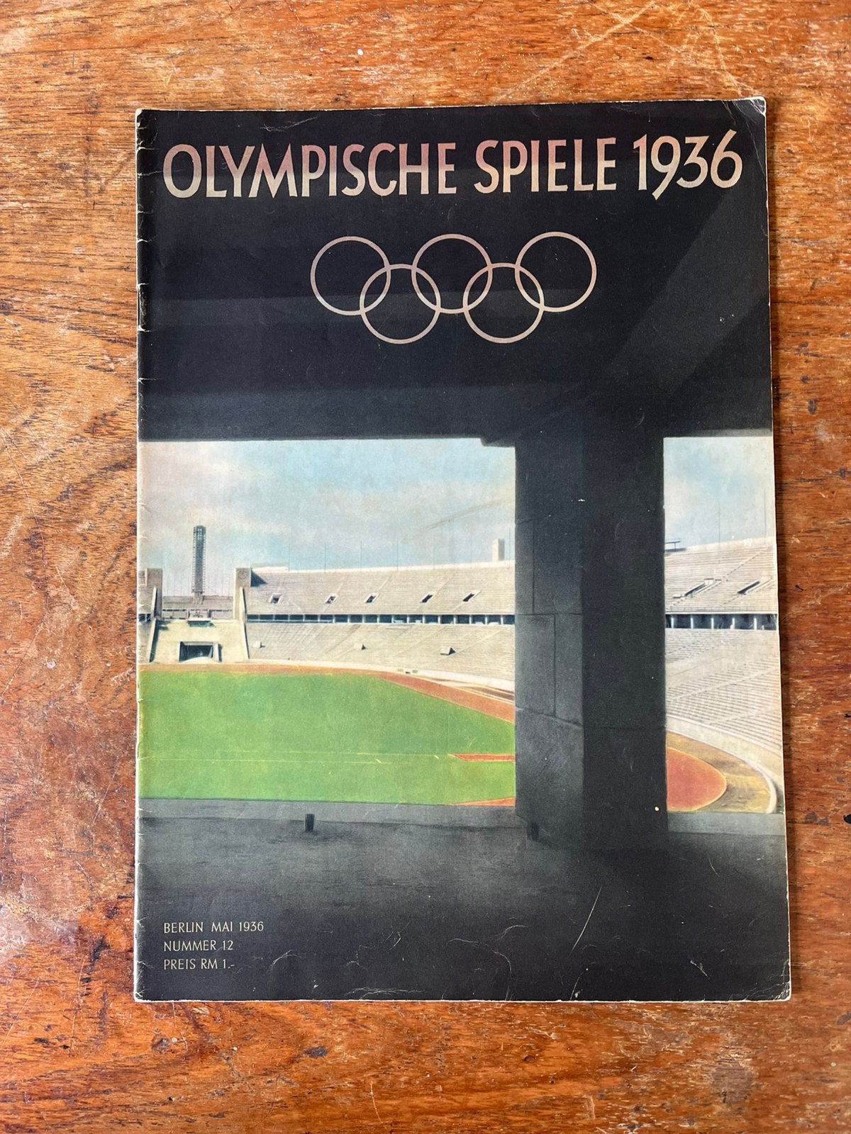 Magazine Olympische Spelen 1936 - mei 1936 (Nr. 12), Verzamelen, Ophalen of Verzenden, Overige soorten, Duitsland, Boek of Tijdschrift