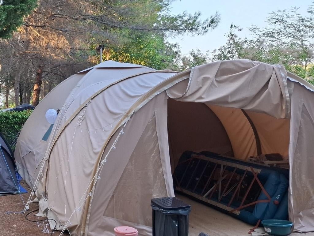 Karsten tent, Caravans en Kamperen, Tenten, Ophalen, Gebruikt, Tot en met 6