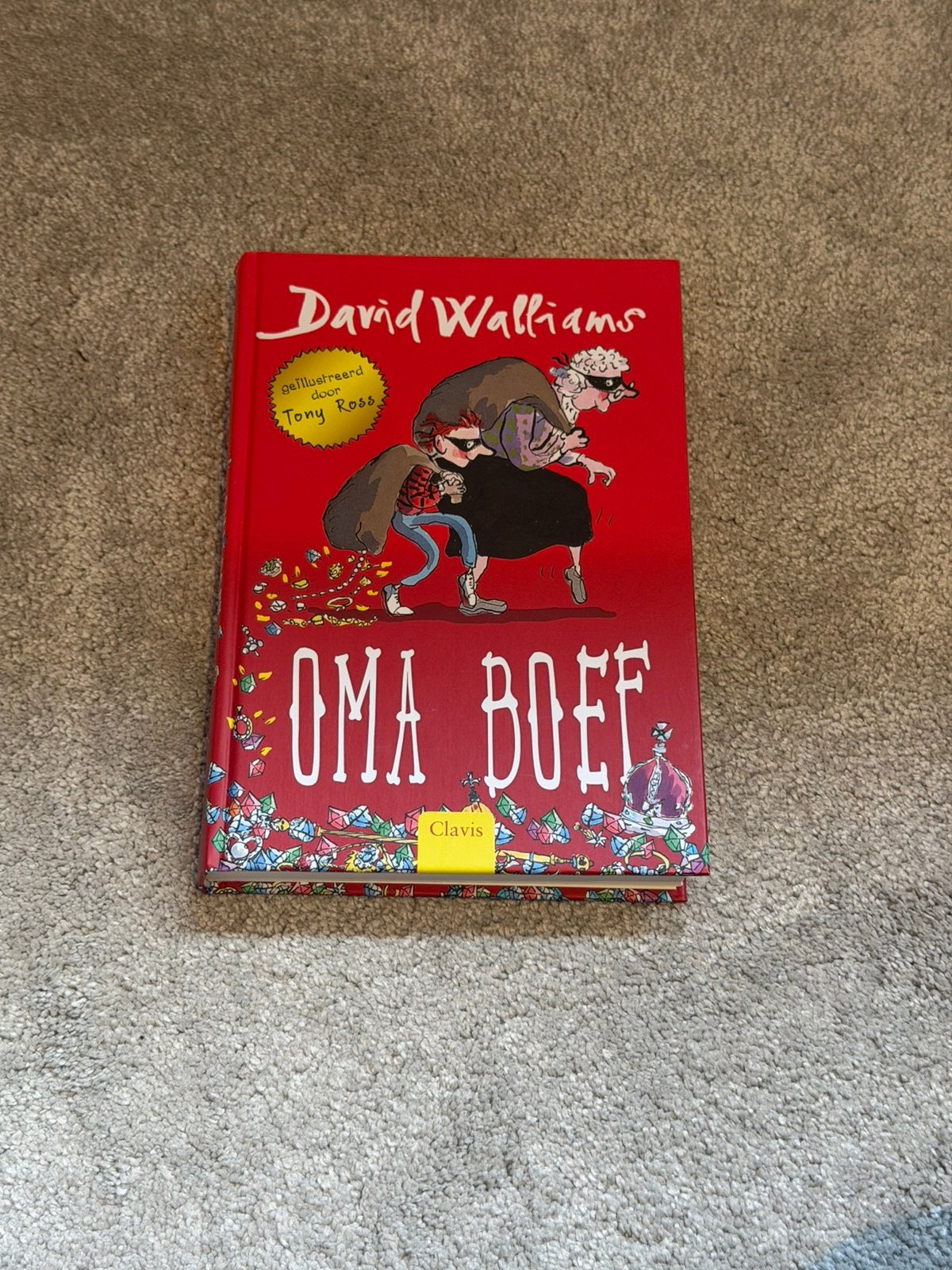 David Walliams - Oma boef (zo goed als nieuw), Boeken, Fictie algemeen, Ophalen of Verzenden, Zo goed als nieuw, David Walliams