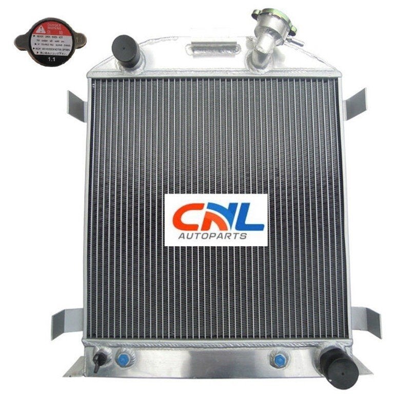 Radiateur voor Ford CHOPPED CHEVY ENGINE 1932 AT/MT