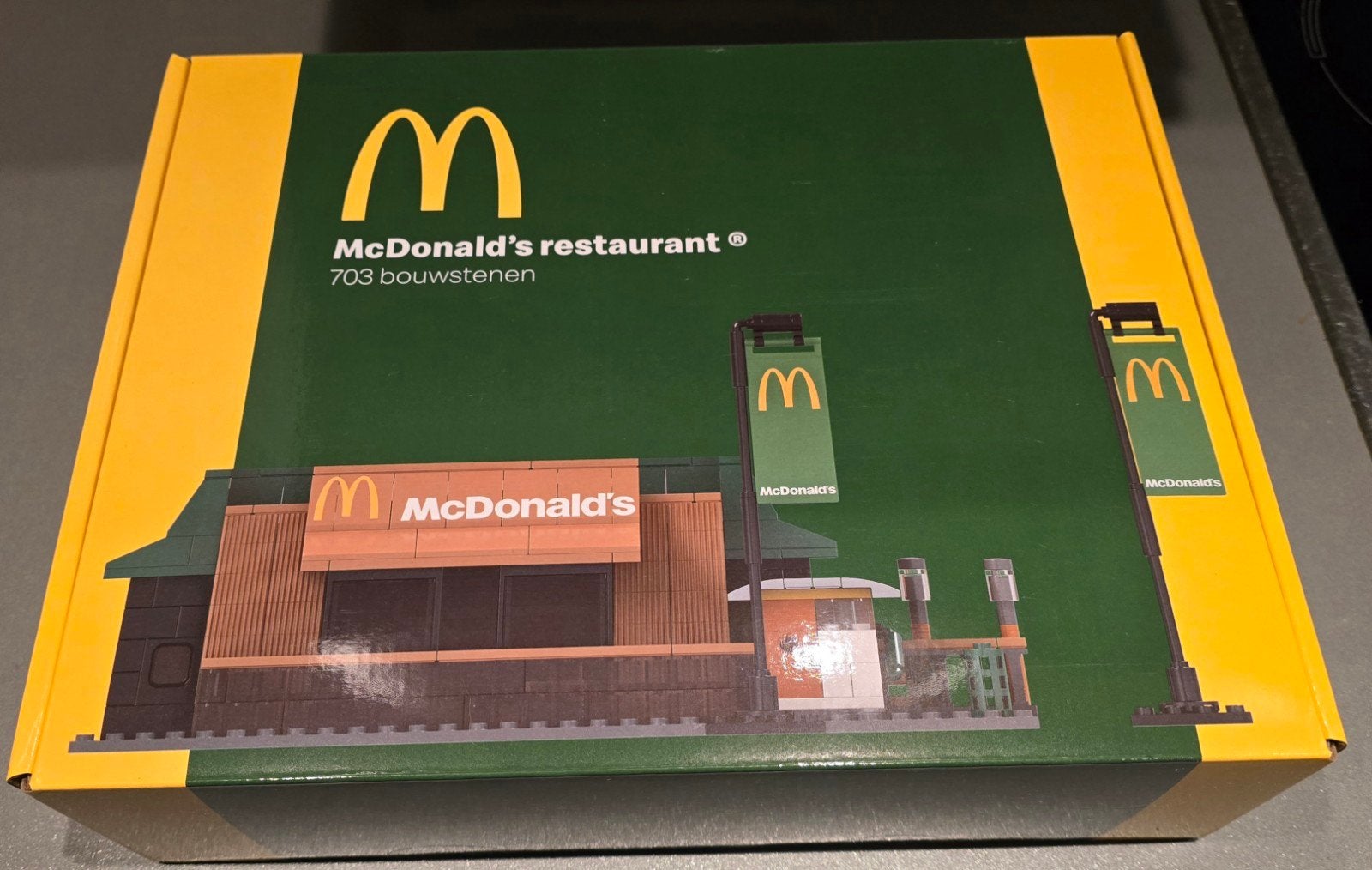 McDonald's restaurant bouwstenen - 703 bouwstenen, Ophalen of Verzenden, Nieuw, Overige merken