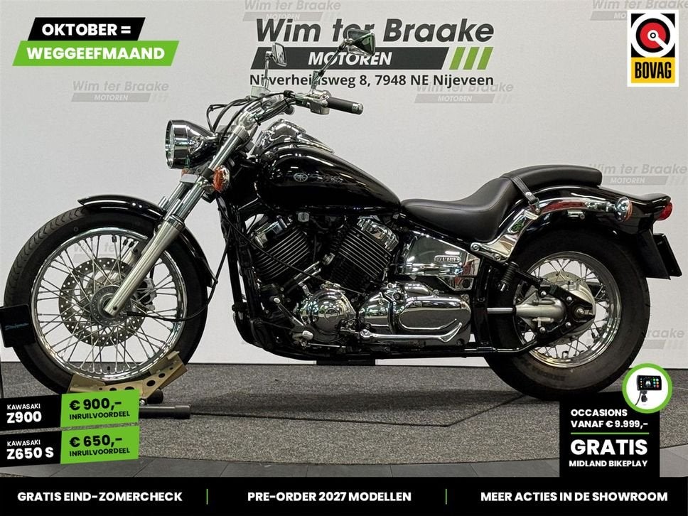Yamaha XVS 650 Drag Star (bj 2004), 2 cilinders, Bedrijf, Onbekend, YAMAHA