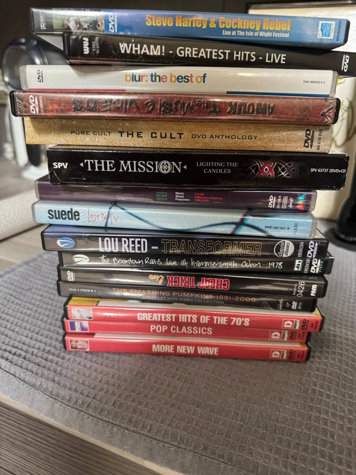 TEAB Mooie stapel muziek dvd's van diverse artiesten, Cd's en Dvd's, Gebruikt, Alle leeftijden, Verzameling, Ophalen of Verzenden