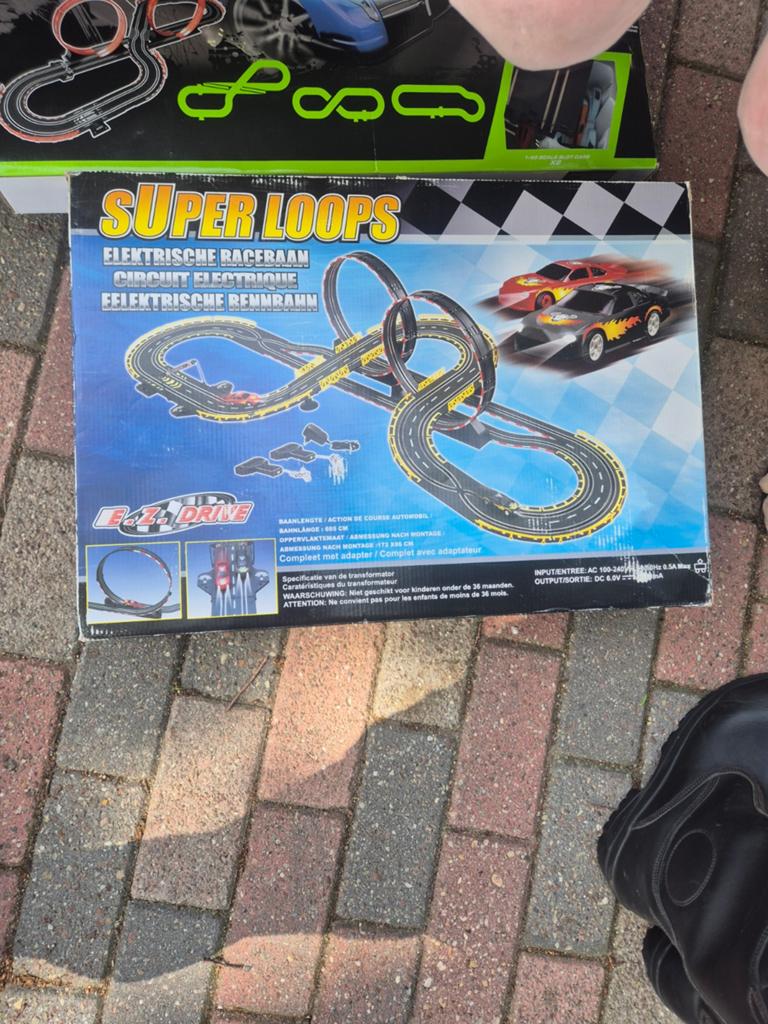 2 racebanen: Super Loops en 3 in 1 Turbo Racebaan, Ophalen, Overige materialen, Gebruikt, Overige typen