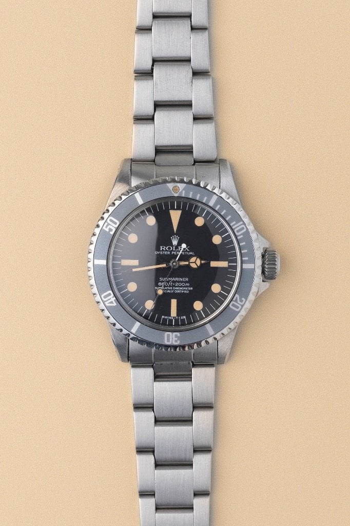 Rolex Submariner 5512 Maxi dial, Sieraden, Tassen en Uiterlijk, Horloges | Heren, Ophalen, Staal, Polshorloge, Zo goed als nieuw