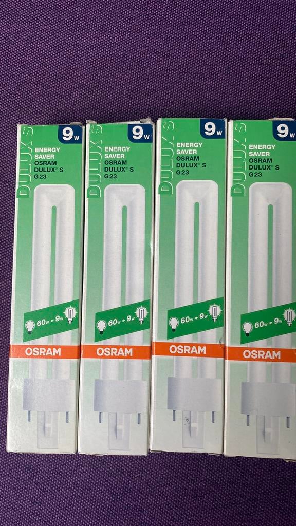 OSRAM G23 lamp cool white vier stuks, Led-lamp, Minder dan 30 watt, Zo goed als nieuw, E27 (groot)