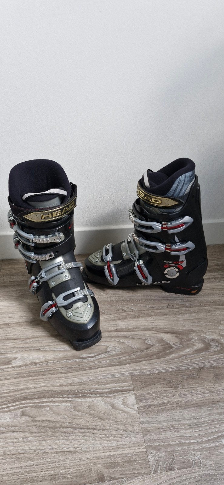 Head skischoenen maat 43 (Flex Index 50), Sport en Fitness, Ophalen, 160 tot 180 cm, Gebruikt, Schoenen