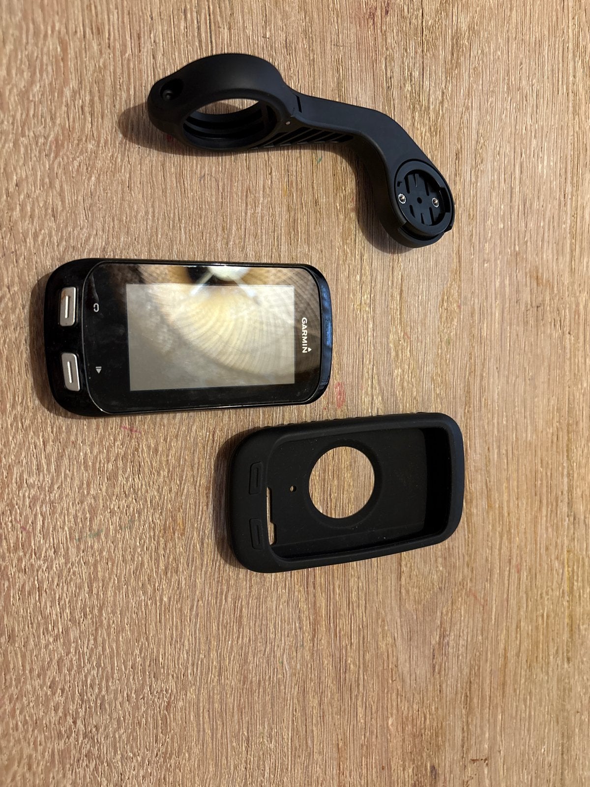 Garmin Edge 1000 fietscomputer met accessoires, Ophalen, GPS, Zo goed als nieuw