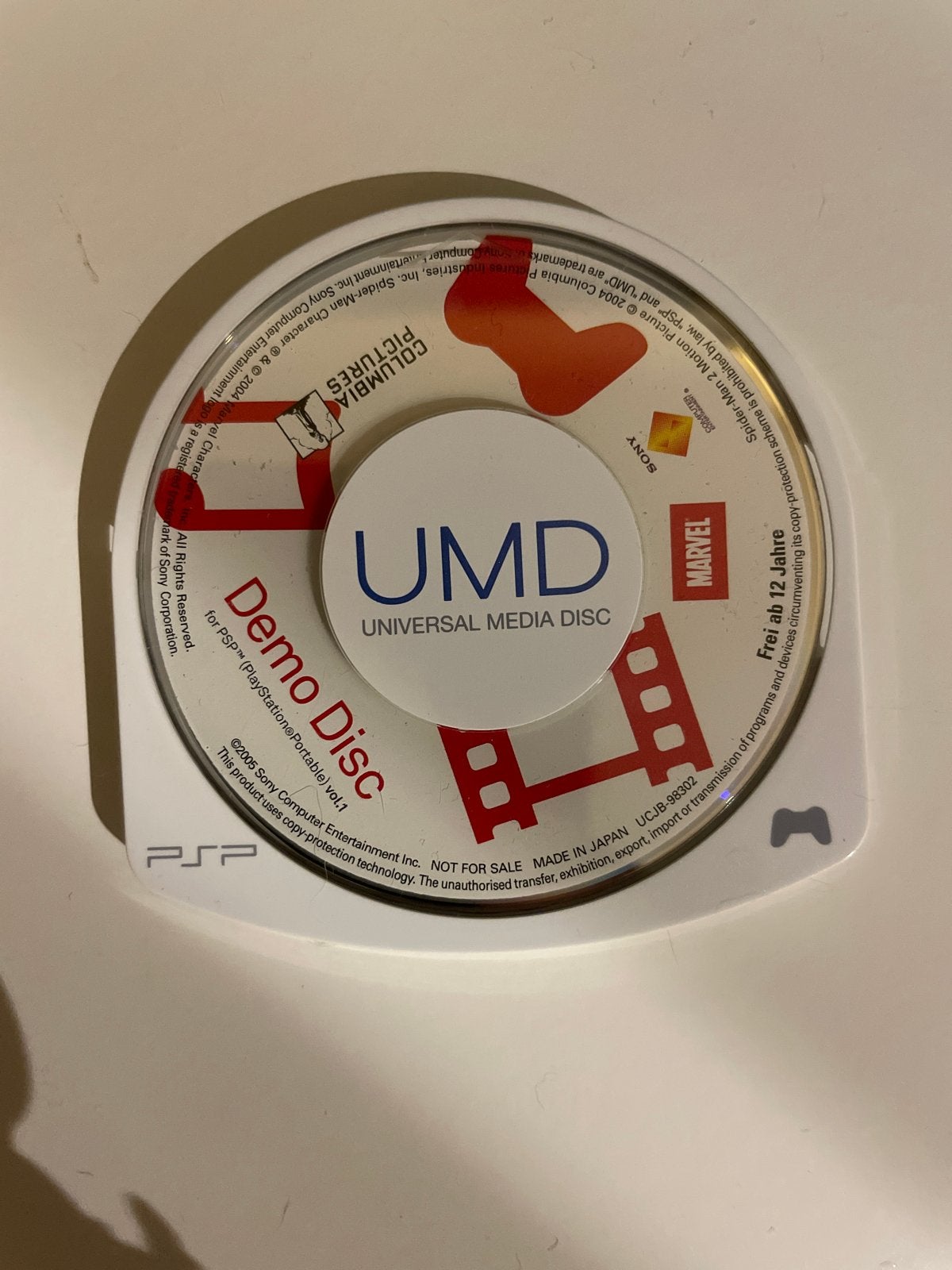 Spider-Man 2 Demo Disc PSP UMD - Zeldzaam!, Avontuur en Actie, 1 speler, Ophalen of Verzenden, Zo goed als nieuw