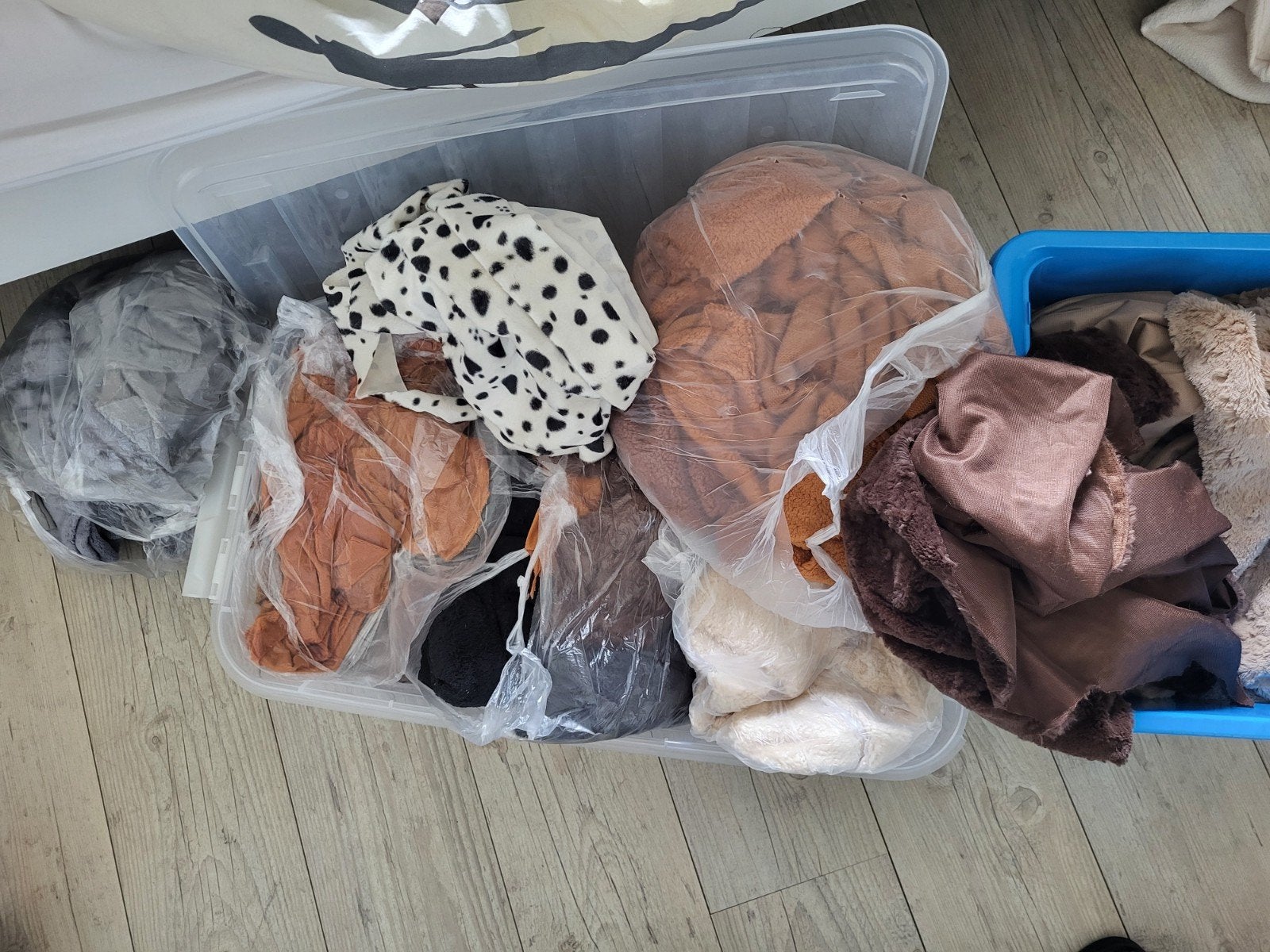 Diverse lappen stof hobbyhorse maken, Hobby en Vrije tijd, Stoffen en Lappen, Overige kleuren, 120 cm of meer, Ophalen of Verzenden