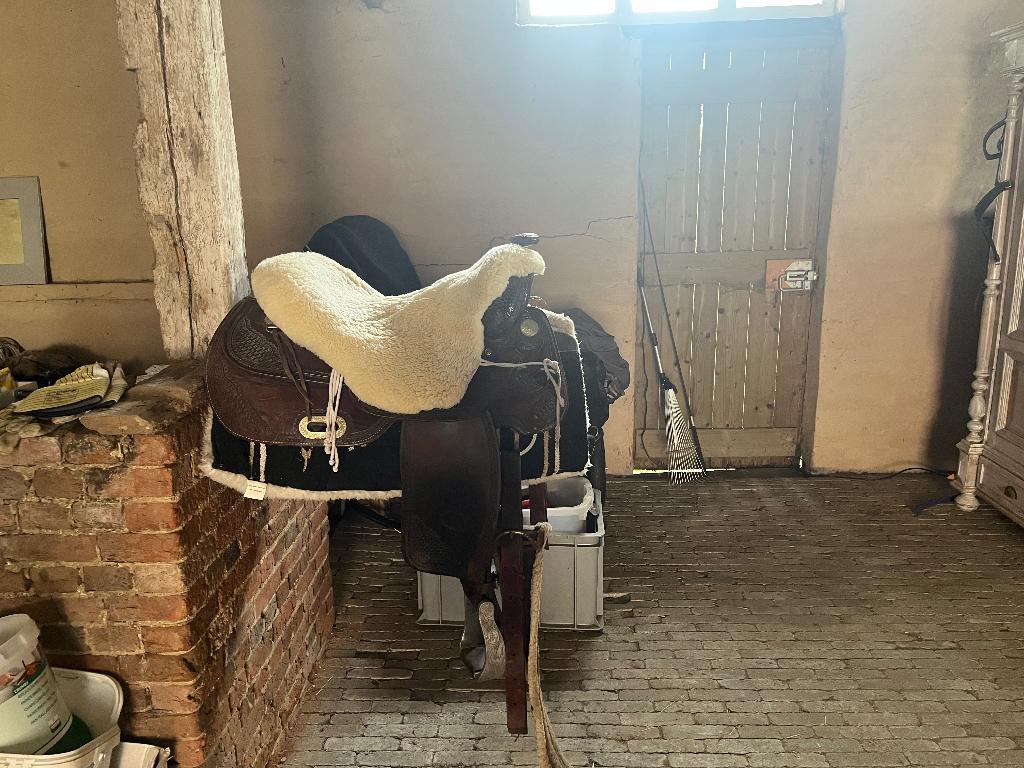 Westernzadel, Dieren en Toebehoren, Ophalen of Verzenden, Zo goed als nieuw, Western