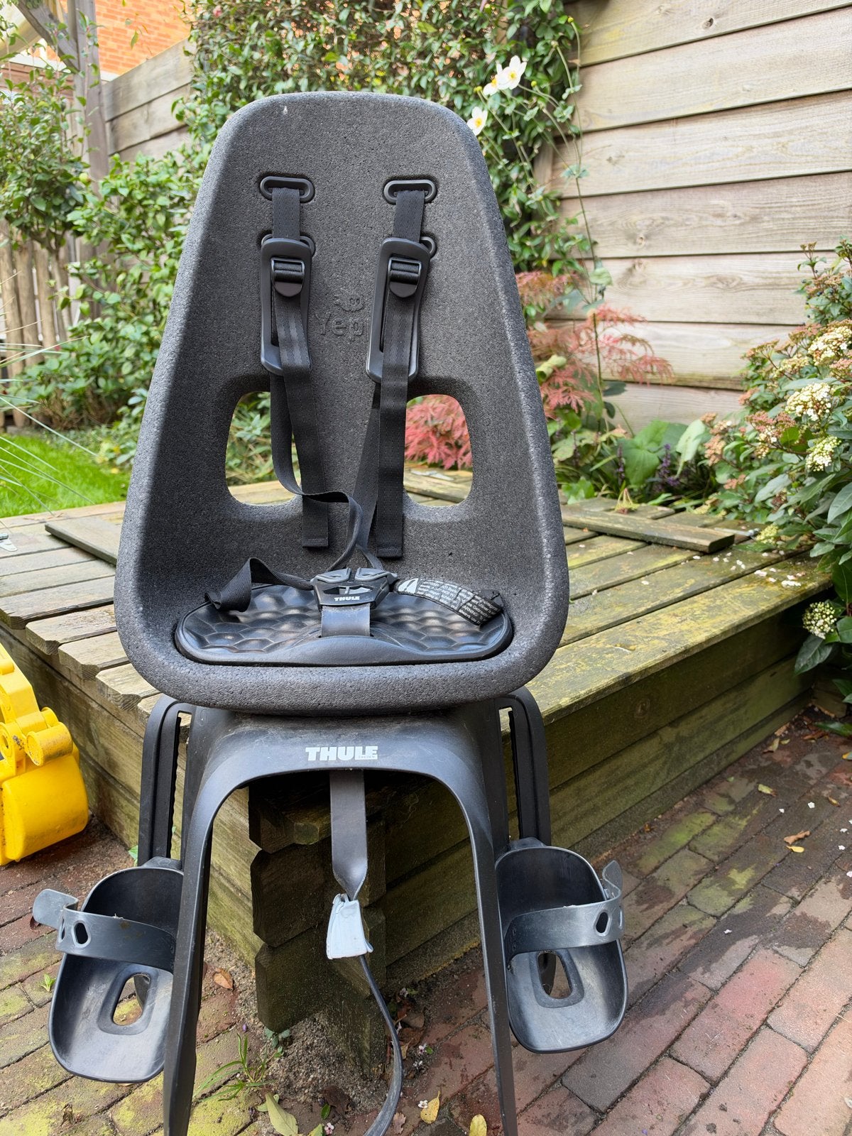 Thule Yepp Maxi Achterzitje - fietsstoeltje, Ophalen, Achterzitje, 9 t/m 36 kg, Gebruikt