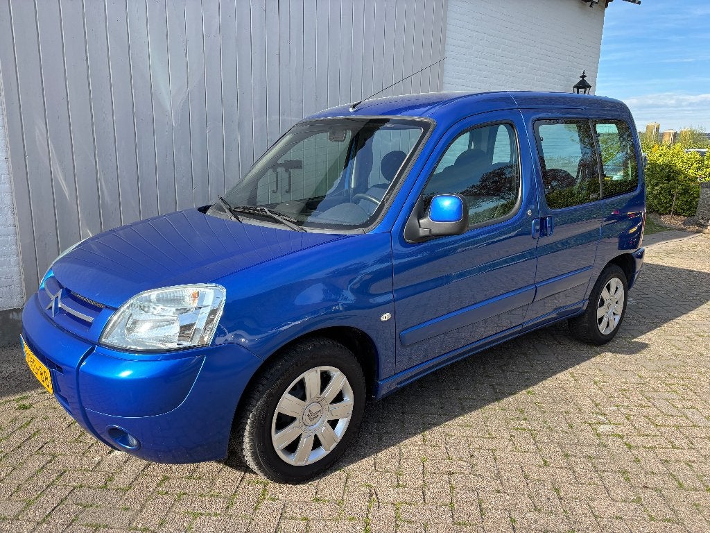 Citroën Berlingo 1.6i 16V 2e Eig.!, Voll.Hist. Trekh. 2006👌, Auto's, Stof, Traction-control, Blauw, Handgeschakeld