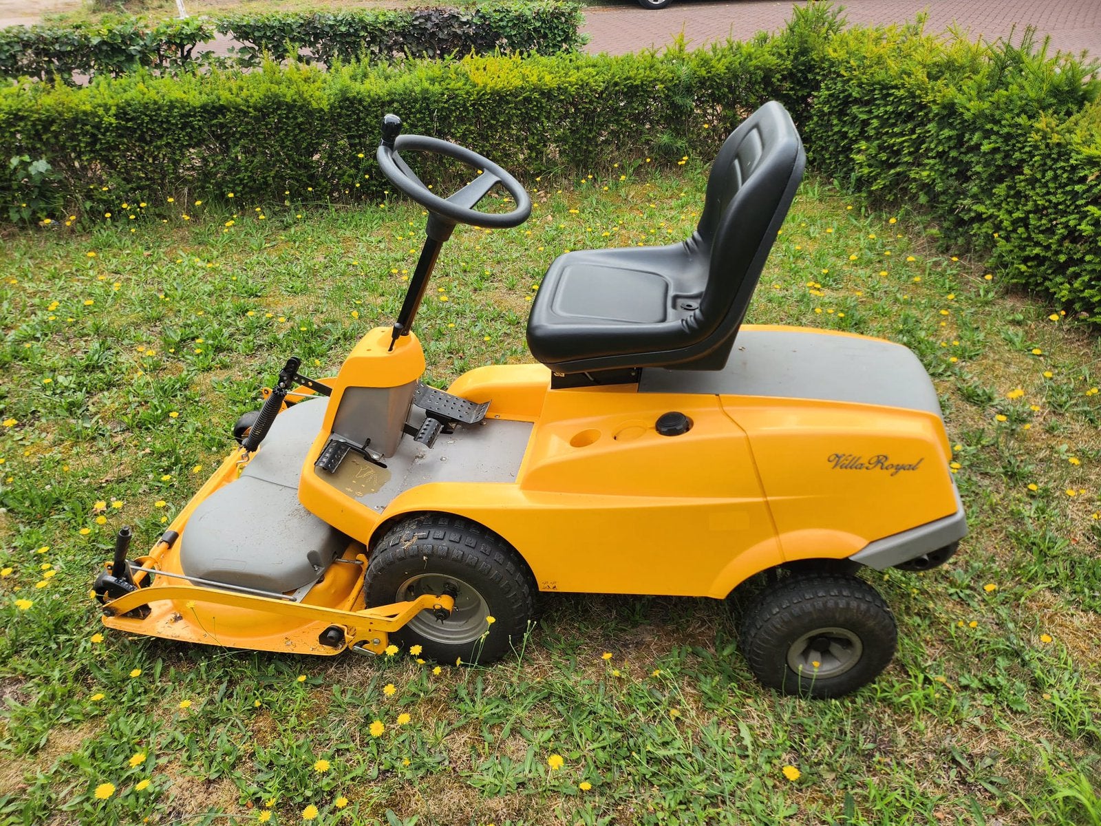 Te koop stiga zitmaaier hygrostaat met honda motor, Ophalen, Zo goed als nieuw, Versnellingen, 90 tot 120 cm
