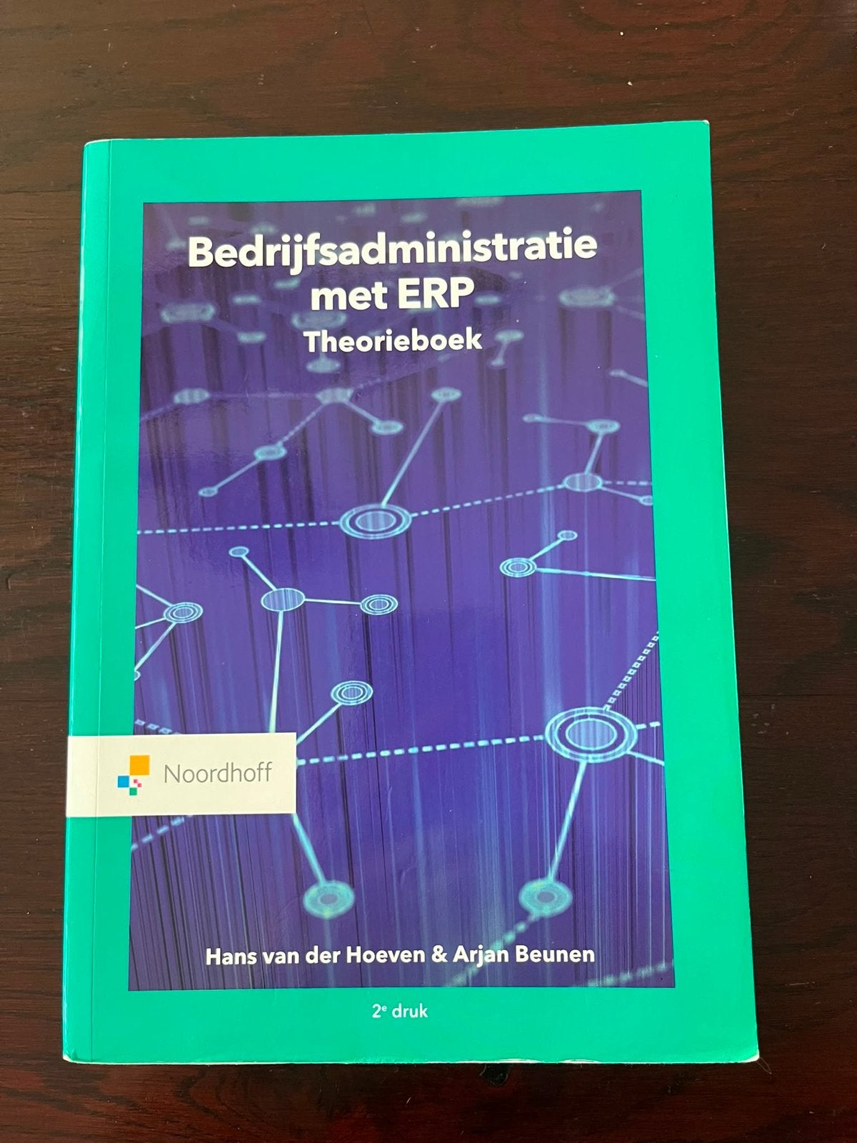 Noordhoff Bedrijfsadministratie met ERP Theorieboek, Verzenden, Gamma, Zo goed als nieuw, HBO