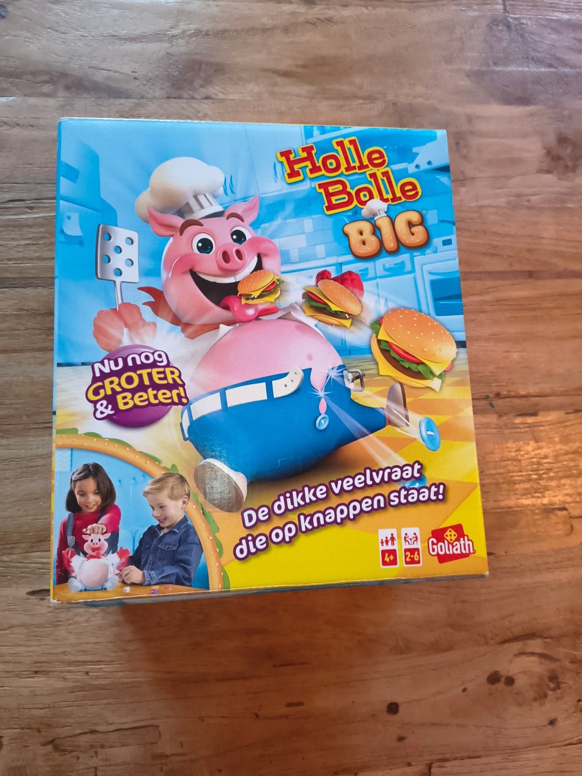 Holle Bolle Big spel - Nette staat, Vijf spelers of meer, Ophalen of Verzenden, Zo goed als nieuw, Goliath Games