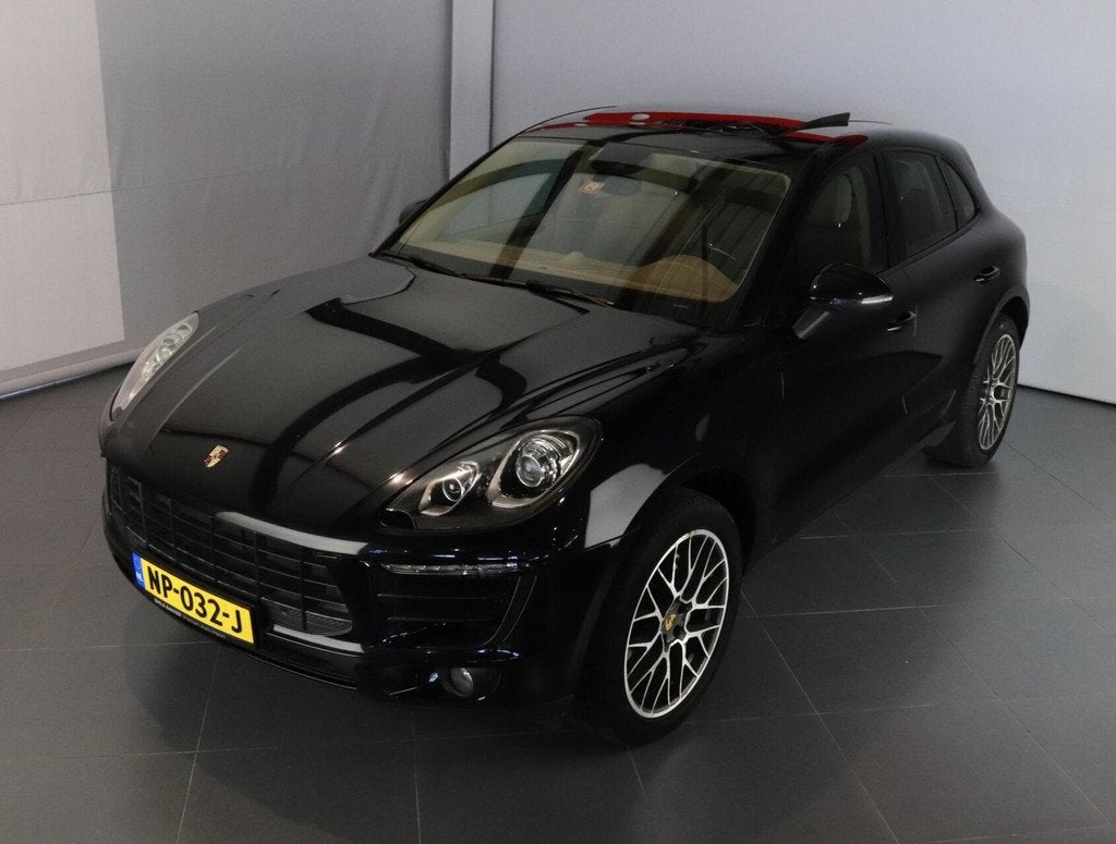 Porsche Macan 3.0 S 77.000km! PANO/LEER, Auto's, Porsche, Automaat, Gebruikt, Beige, Bedrijf
