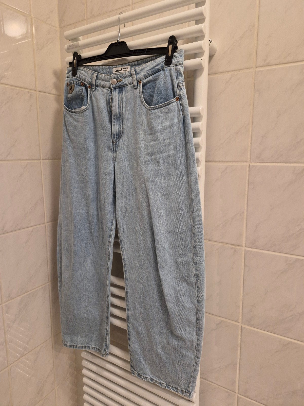 LOIS SPIJKERBROEK BARREL MT 30/32, Zo goed als nieuw, W30 - W32 (confectie 38/40), Lois, Verzenden