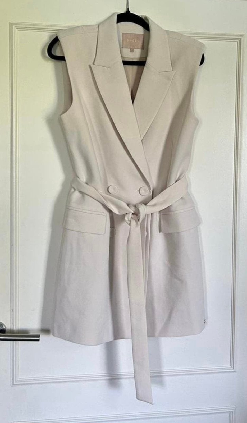 Creme, Light Ecru JoshV, Josh V gilet, jurkje, jurk in M, Maat 38/40 (M), Verzenden, Beige, Nieuw