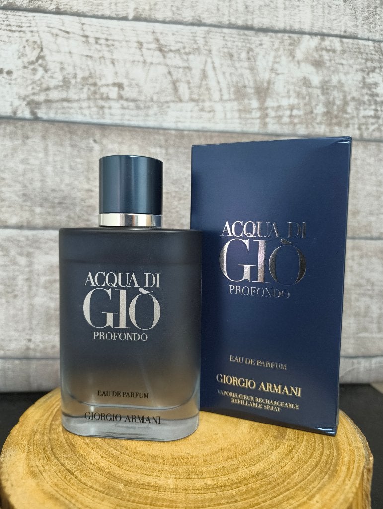 Armani Acqua Di Gio Profondo 100ml EDP - Heren parfum!, Verzenden, Zo goed als nieuw