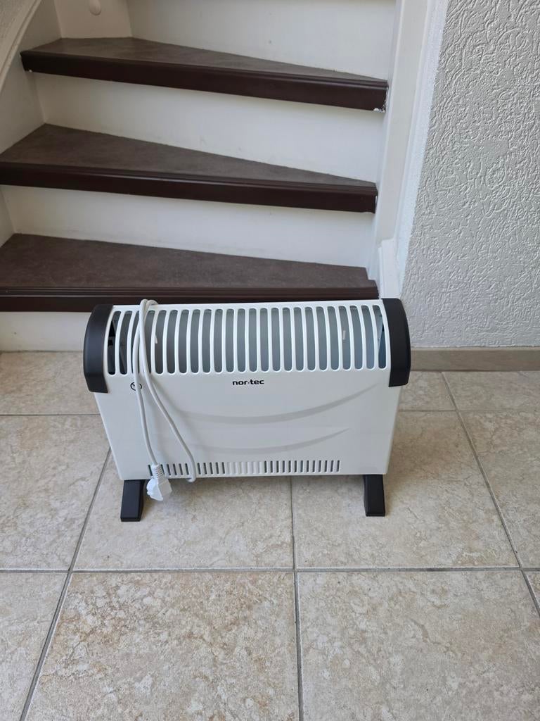 Convector kachel 750/1250/2000W - Zo goed als nieuw, Doe-het-zelf en Verbouw, Verwarming en Radiatoren, Ophalen, Zo goed als nieuw