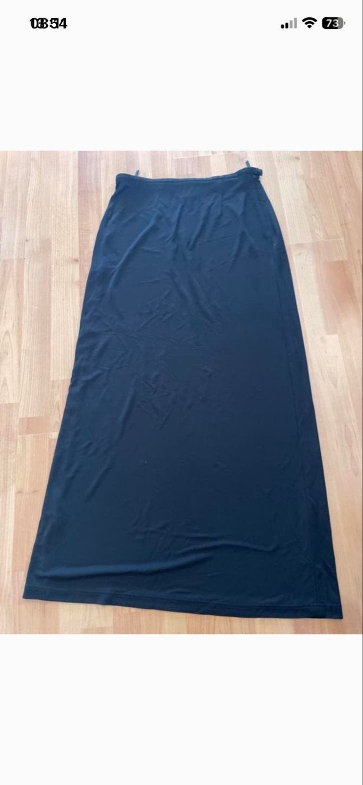 Zwarte maxi rok van Foxy Fashion, Kleding | Dames, Rokken, Maat 38/40 (M), Zwart, Ophalen of Verzenden, Zo goed als nieuw