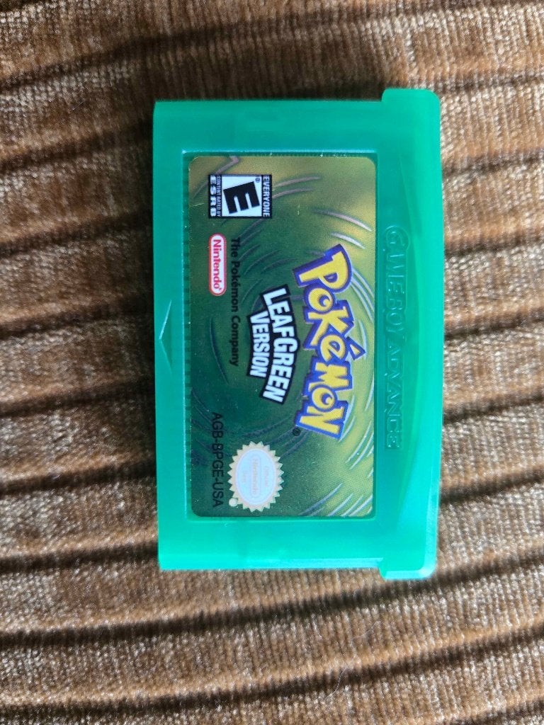 pokemon leaf green, Spelcomputers en Games, Avontuur en Actie, Verzenden, 1 speler, Zo goed als nieuw